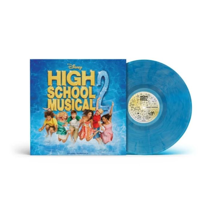 歌舞青春 2 High School Musical 2 原聲帶（藍色彩膠｜黑膠唱片 LP） 封面