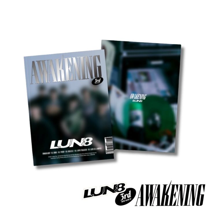 Lun8- 迷你三專: Awakening ( Hip 版｜CD ) 封面