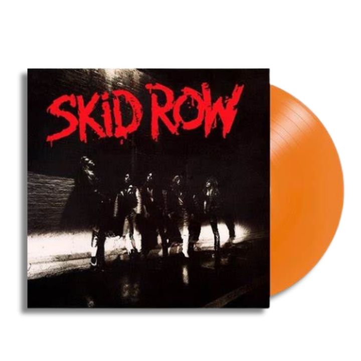 Skid Row - Skid Row（週年紀念款｜橘色彩膠｜黑膠唱片 LP） 封面