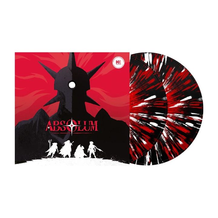 Absolum 絕對魔權 遊戲原聲帶 【紅白潑墨彩膠】（黑膠唱片 2LP） 封面