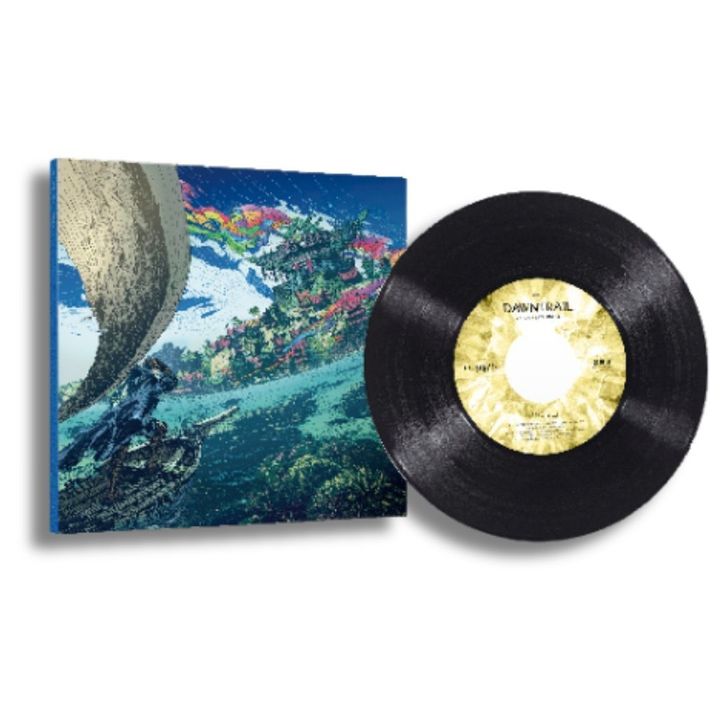 最終幻想 XIV 黃金的遺產- DAWNTRAIL 7 吋 主題曲（7寸｜黑膠唱片 LP） 封面