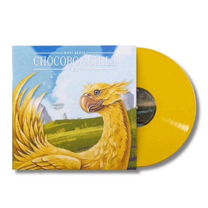 最終幻想 太空戰士 Final Fantasy Chocobo & Chill（黃色彩膠｜黑膠唱片 LP） 封面