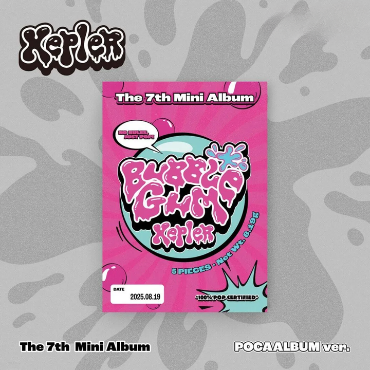 Kep1er - 迷你七輯：Bubble Gum【Poca版】（數位專輯） 封面