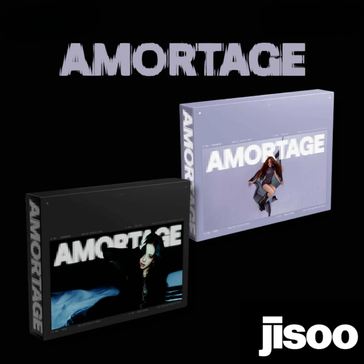 金智秀 JISOO (BLACKPINK) - 迷你專輯: AMORTAGE（Photobook 限量版｜CD） 封面