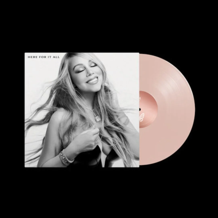 Mariah Carey - Here For It All 【彩膠】 (黑膠唱片 LP) 封面