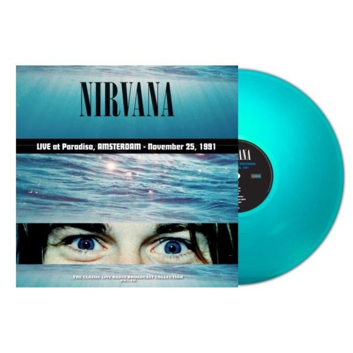 超脫樂團 Nirvana- Live at Paradiso, Amsterdam 阿姆斯特丹 - November 25, 1991（黑膠唱片 LP） 封面