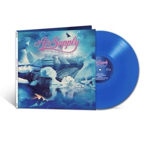 Air Supply- One Night Only “The 30th Anniversary Show”空中補給30週年紀念彩膠（黑膠唱片 LP） 內頁 1