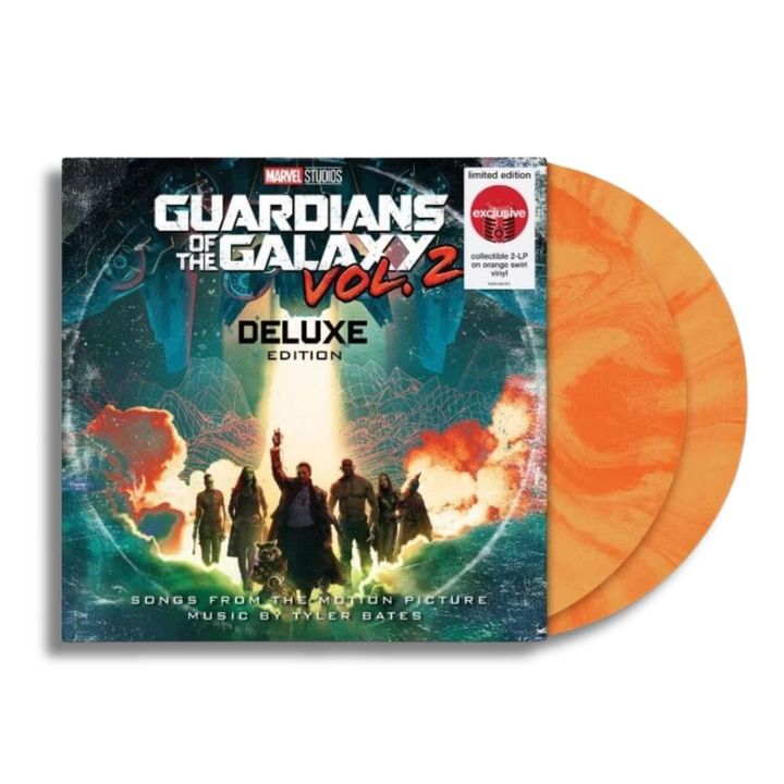 星際異攻隊 Guardians of the Galaxy Vol. 2: Deluxe（獨家高級版｜彩膠｜黑膠唱片 2LP） 封面