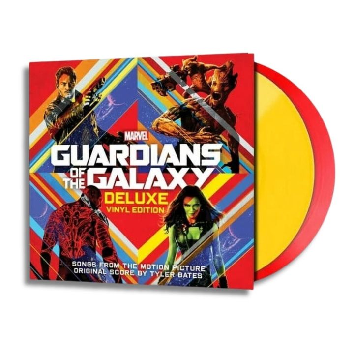 星際異攻隊 Guardians of the Galaxy: Deluxe（獨家高級版｜彩膠｜黑膠唱片 2LP） 封面