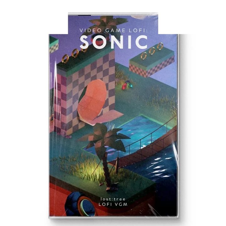 [卡帶] Video Game LoFi: Sonic - lost:tree 封面