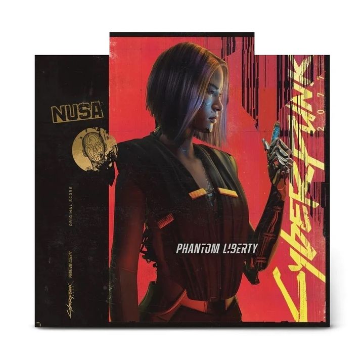 電馭叛客: DLC 自由幻局 Cyberpunk 2077: Phantom Liberty（黑膠唱片 LP） 封面