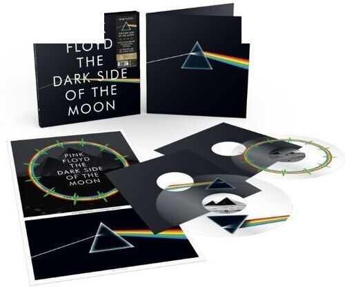 Pink Floyd- The Dark Side Of The Moon（50週年收藏者紀念版｜水晶彩膠｜黑膠唱片 2LP） 封面