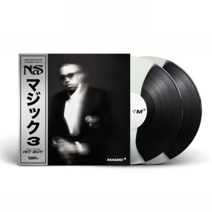 Nas- Magic 3（限量牛奶色彩膠｜黑膠唱片 LP） 封面