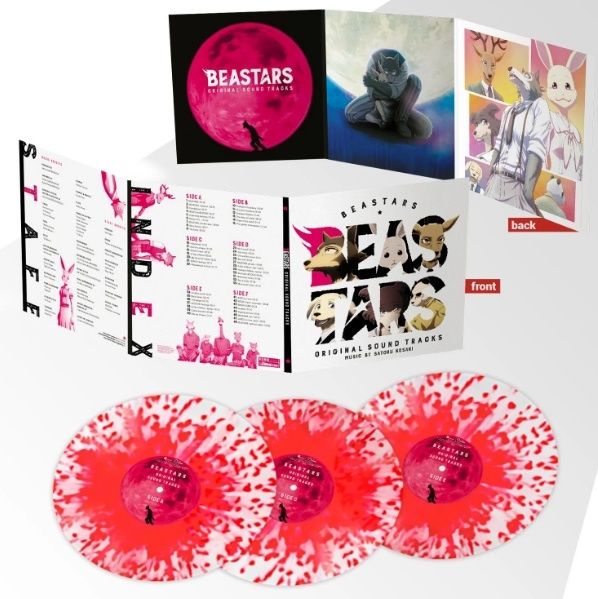 Beastars 動畫第一季 原聲帶 (限定版 透明濺血3LP) 內頁 1