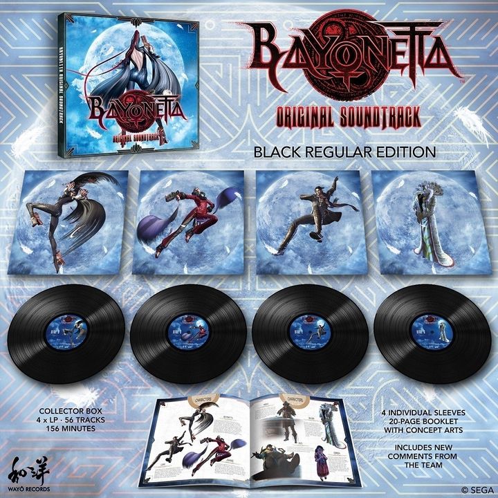魔兵驚天錄 Bayonetta 原聲帶 (黑膠唱片 4LP) 內頁 1