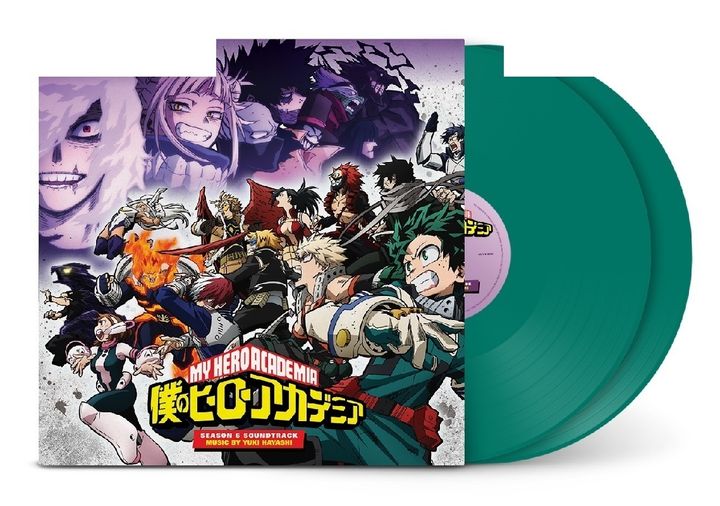 我的英雄學院 My Hero Academia: Season 6 (綠色彩膠｜黑膠唱片 LP) 封面