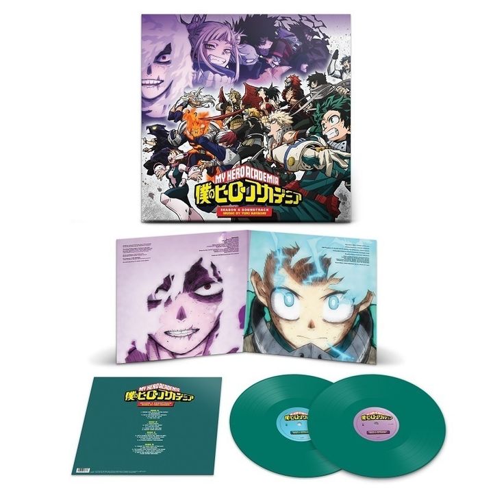 我的英雄學院 My Hero Academia: Season 6 (綠色彩膠｜黑膠唱片 LP) 內頁 1