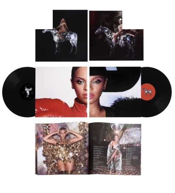 Beyonce 碧昂絲- Renaissance（精裝版｜書冊｜黑膠唱片 2LP 180G） 封面