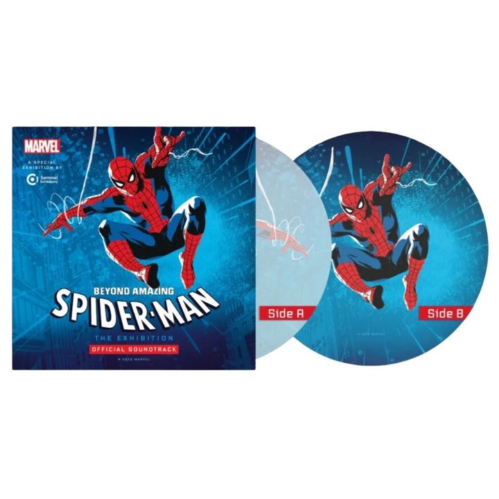 漫威蜘蛛人 Marvel's Spider-Man: Beyond Amazing 特展原聲帶（售完絕版｜限量編號｜圖片彩膠｜黑膠唱片 LP） 封面