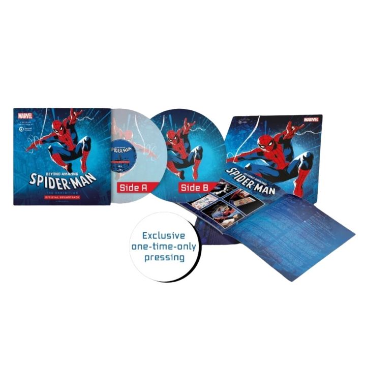 漫威蜘蛛人 Marvel's Spider-Man: Beyond Amazing 特展原聲帶（售完絕版｜限量編號｜圖片彩膠｜黑膠唱片 LP） 內頁 1