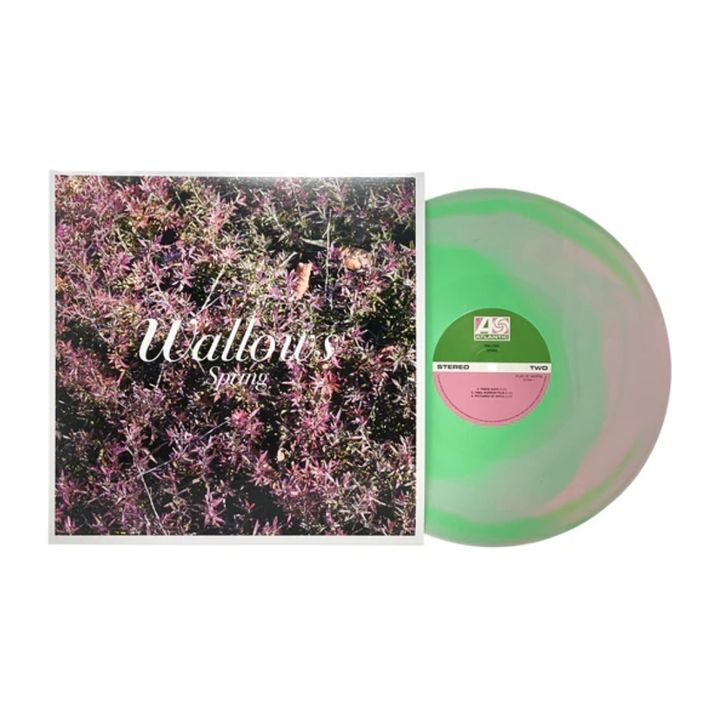 Wallows- Spring（綠粉彩膠｜黑膠唱片 LP / CD） 封面