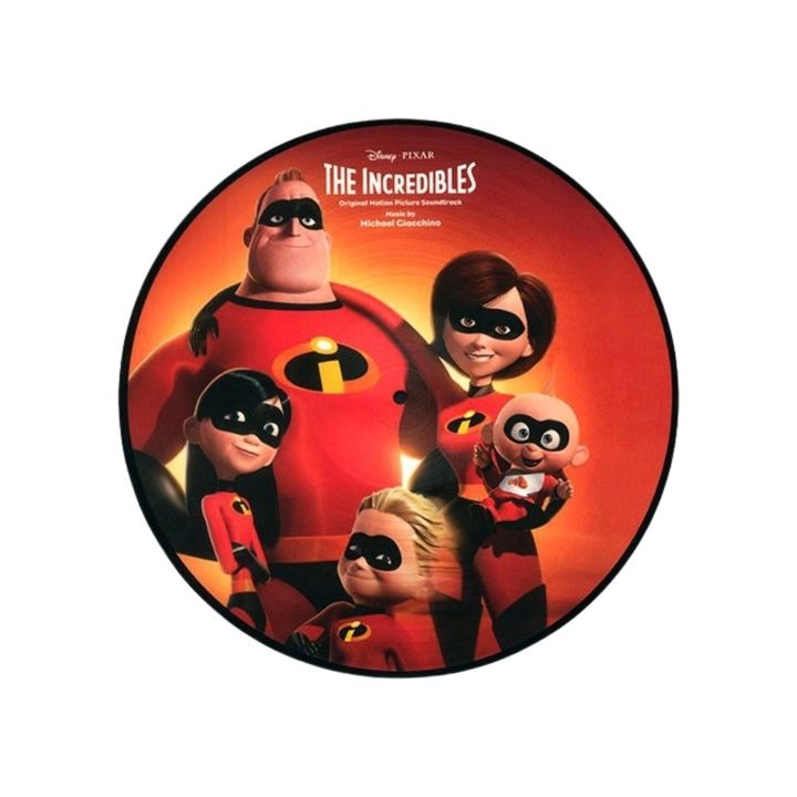 超人特攻隊 The Incredibles 原聲帶（圖片彩膠｜黑膠唱片 LP） 封面