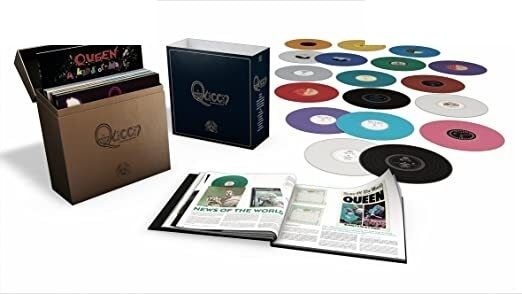 Queen 皇后合唱團- Complete Studio （Queen 15張彩膠 盒裝限量精裝版） 封面