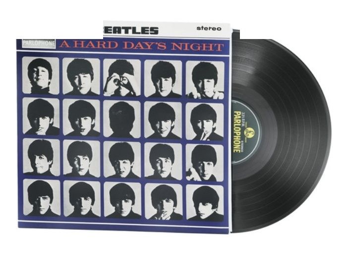 披頭四 The Beatles- A Hard Day's Night （限量版｜黑膠唱片 2LP） 封面