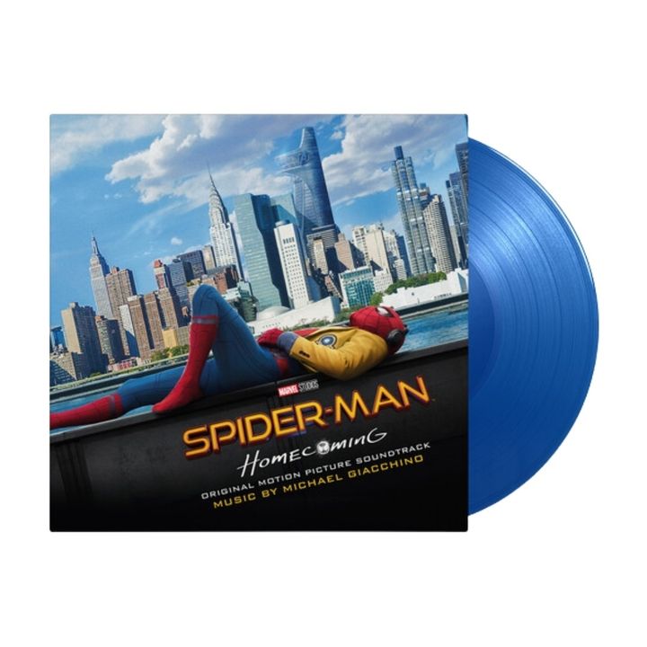 蜘蛛人 返校日 Spider-Man: Homecoming（限量數字編號｜藍色彩膠｜黑膠唱片 LP） 封面