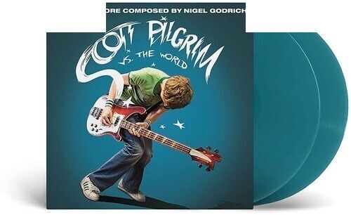 [LP] Scott Pilgrim vs. the World 歪小子史考特 原聲帶 (女主角版藍色彩膠2LP) 封面