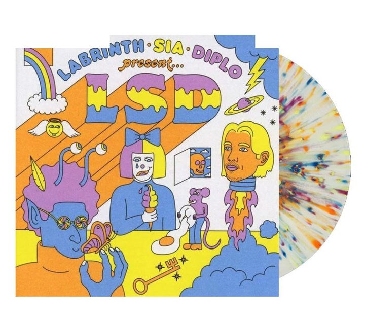 [LP] LABRINTH / SIA / DIPLO Presents LSD (潑漆半透明彩膠) 封面