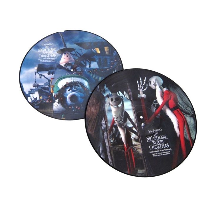 聖誕夜驚魂 The Nightmare Before Christmas 原聲帶 (圖片彩膠｜黑膠唱片2LP) 封面