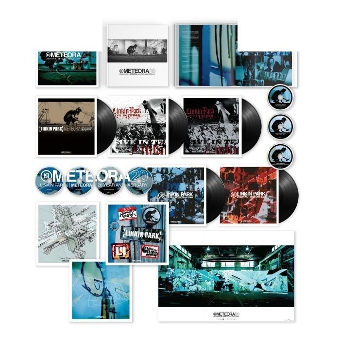 「終極版」聯合公園 Linkin Park- 美特拉 Meteora（20週年限量版5LP+4CD+1相冊+海報等｜黑膠唱片 CD） 封面