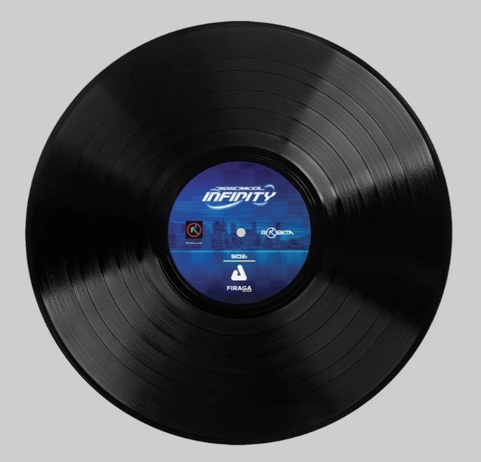 實感賽車 RoBKTA混音版合輯 Ridge Racer Infinity（黑膠唱片 LP） 內頁 1
