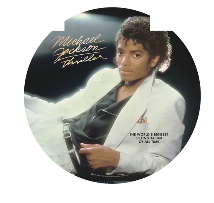 [LP] 麥可傑克森 Michael Jackson- Thriller 麥可傑克森 （圖片彩膠） 封面