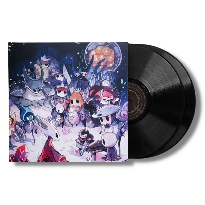 空洞騎士 Hollow Knight 鋼琴版 （高級版硬殼書頁｜黑膠唱片 2LP） 封面
