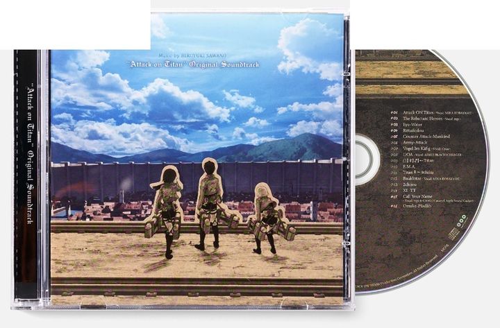 [CD] 澤野弘之 - 進擊的巨人第一季原聲帶 封面