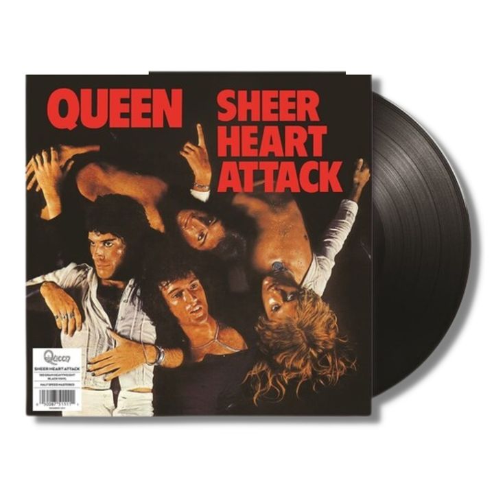 Queen 皇后合唱團- Sheer Heart Attack （半速刻片｜限量｜黑膠唱片 LP） 封面