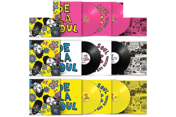 [LP/卡帶] De La Soul- 3 Feet High And Rising （彩膠：紅、黃、黑） 封面