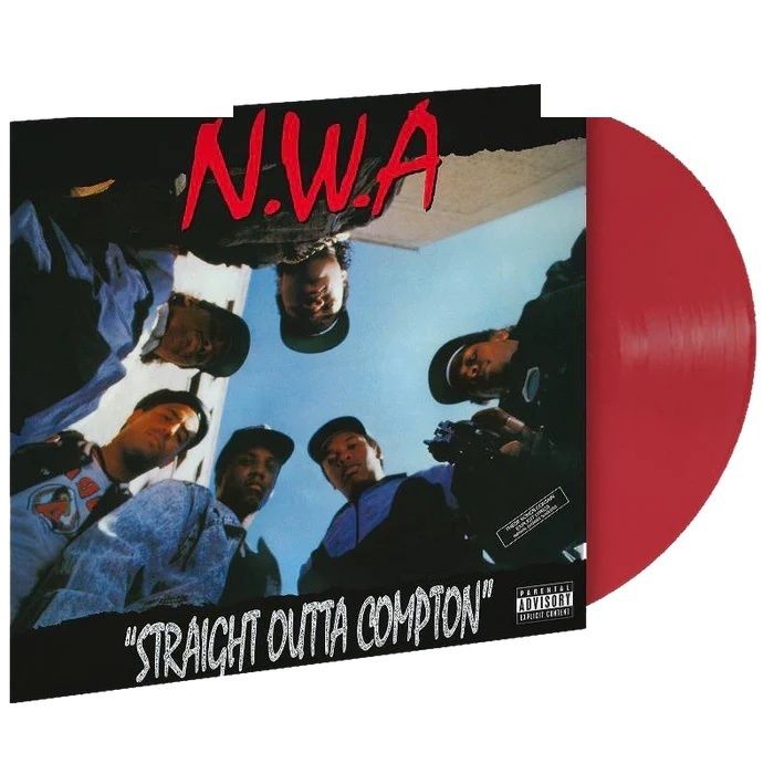 [LP] NWA- Straight Outta Compton （限量版｜紅膠） 封面