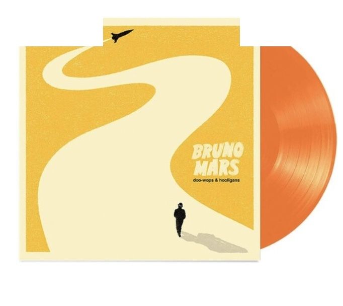 [LP] 火星人 Bruno Mars- Doo-Wops & Hooligans (限量橘膠) 封面