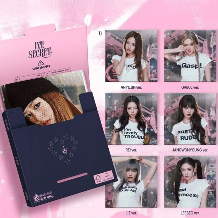 IVE - 單曲四輯：IVE Secret【Digipack 版】（CD） 封面