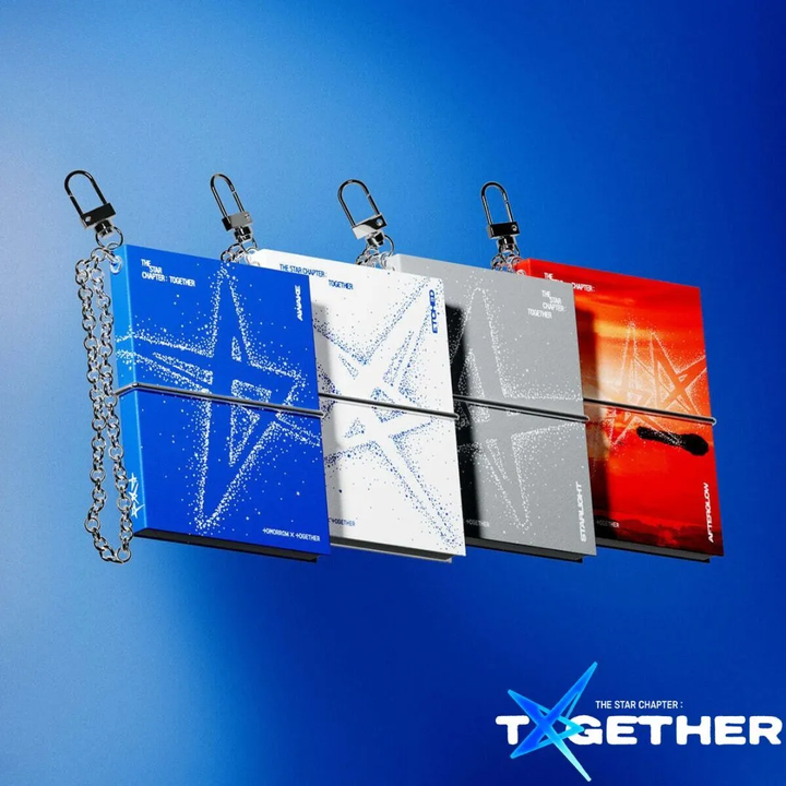TOMORROW X TOGETHER（TXT）- The Star Chaper：TOGETHER【Mini Book Keyring 版】（數位專輯） 封面