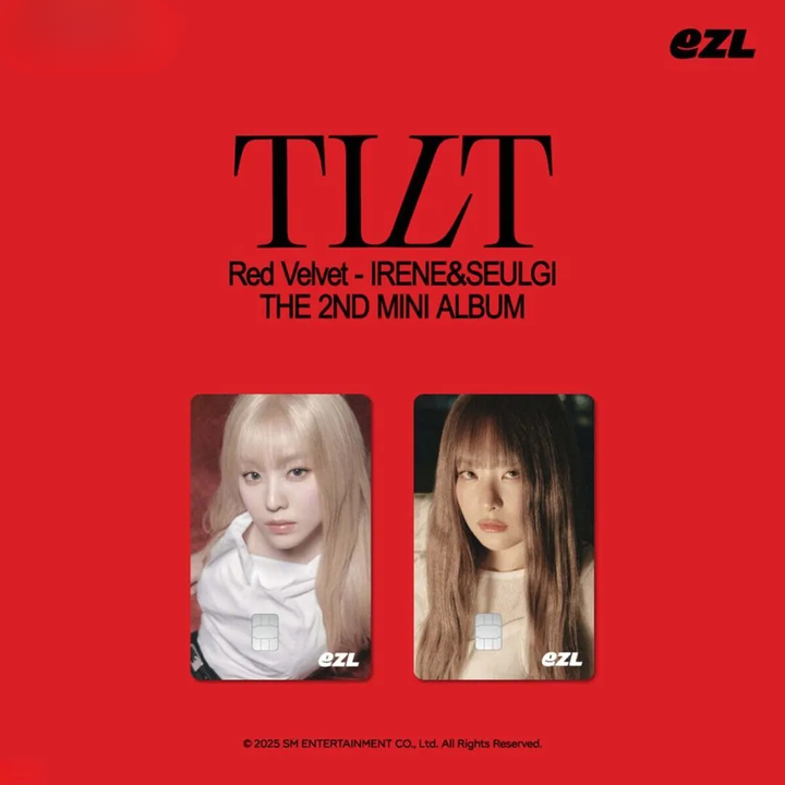 IRENE 裴柱現 & SEULGI 瑟琪 （Red Velvet）- EZL 韓國交通卡（官方周邊） 封面