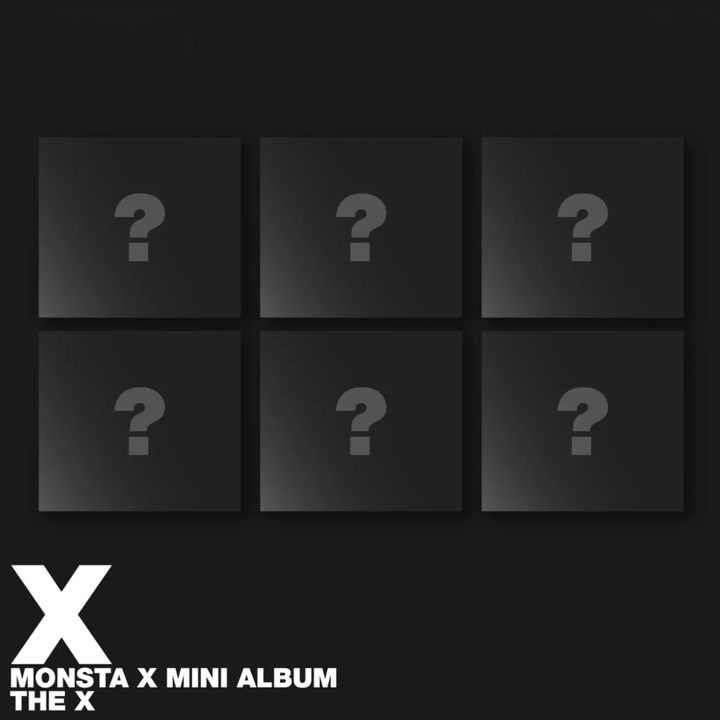 MONSTA X - 迷你十三輯: THE X【Digipack 版】（CD） 封面