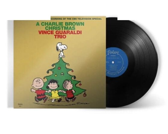 查理布朗 Vince Guaraldi Trio - A Charlie Brown Christmas 聖誕節特輯（金色封面｜黑膠唱片） 封面