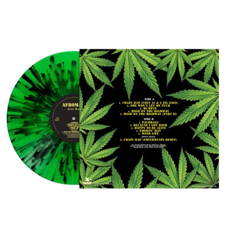 Afroman - Crazy Rap（潑墨綠色彩膠｜黑膠唱片 LP） 內頁 1