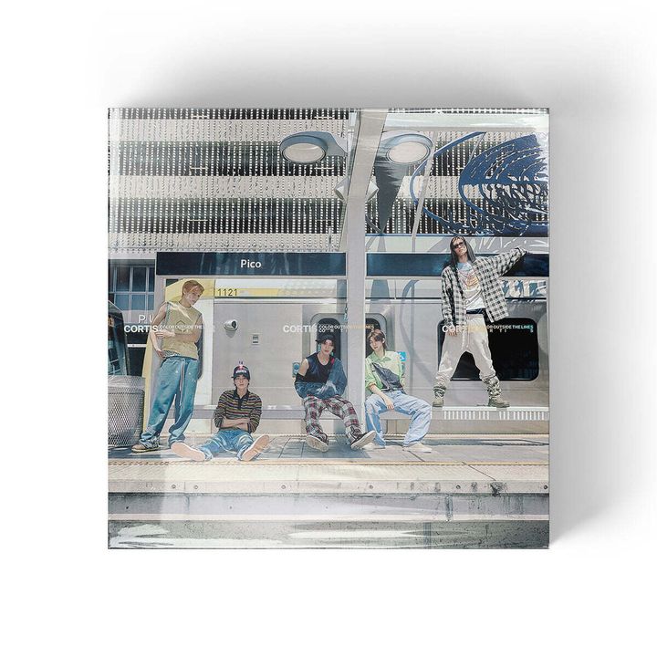 CORTIS - 1st EP：Color Outside The Lines【白色彩膠】（黑膠唱片 LP） 封面