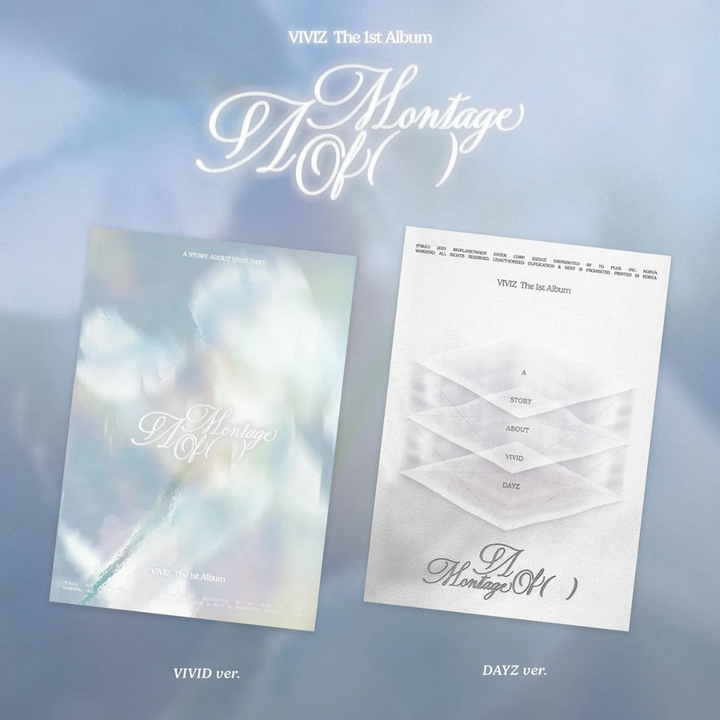 VIVIZ - 正規一輯: A Montage of ( )【Photobook 版】（CD） 封面