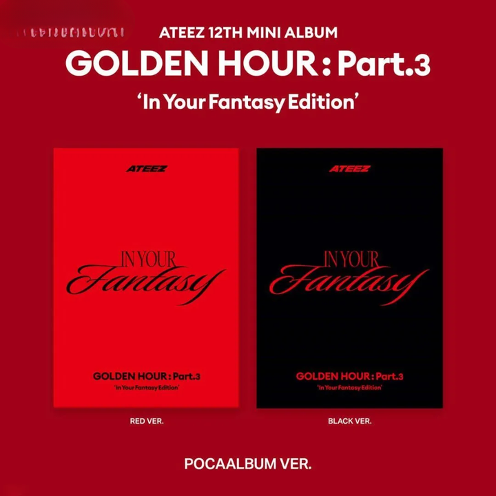 ATEEZ - GOLDEN HOUR : Part.3 ‘In Your Fantasy Edition【Poca 版】（數位專輯） 封面